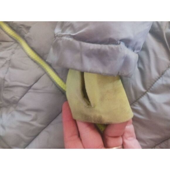 Spyder youth medium grey/ neon puffer 10/12 - Picture 6 of 7